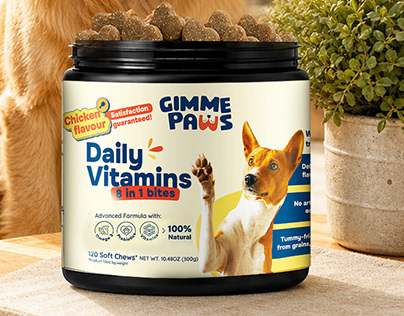 Gimme Paws — Product Branding