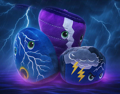 Thunderheads — Soft Weather Plushies